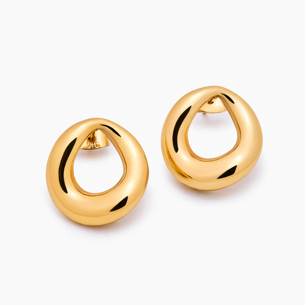 Sculpted Loop Earrings