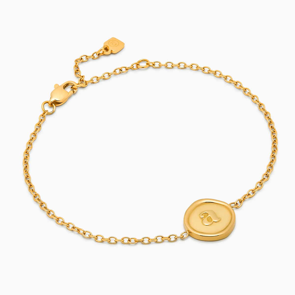 Initial Stamp Bracelet