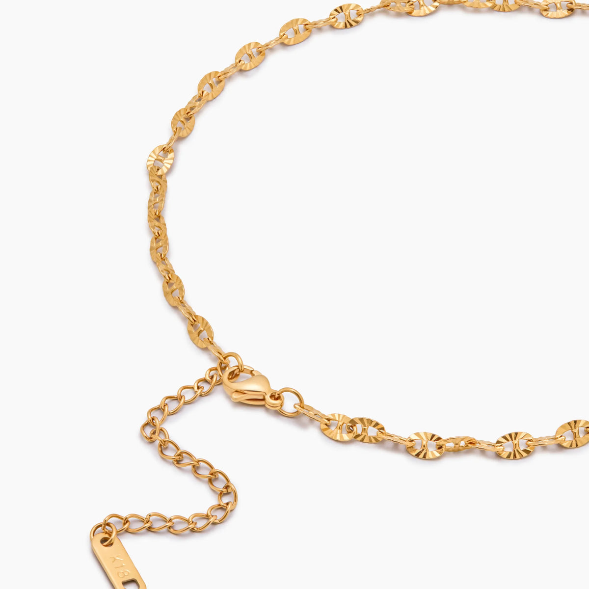 Bold Sequin Chain Necklace