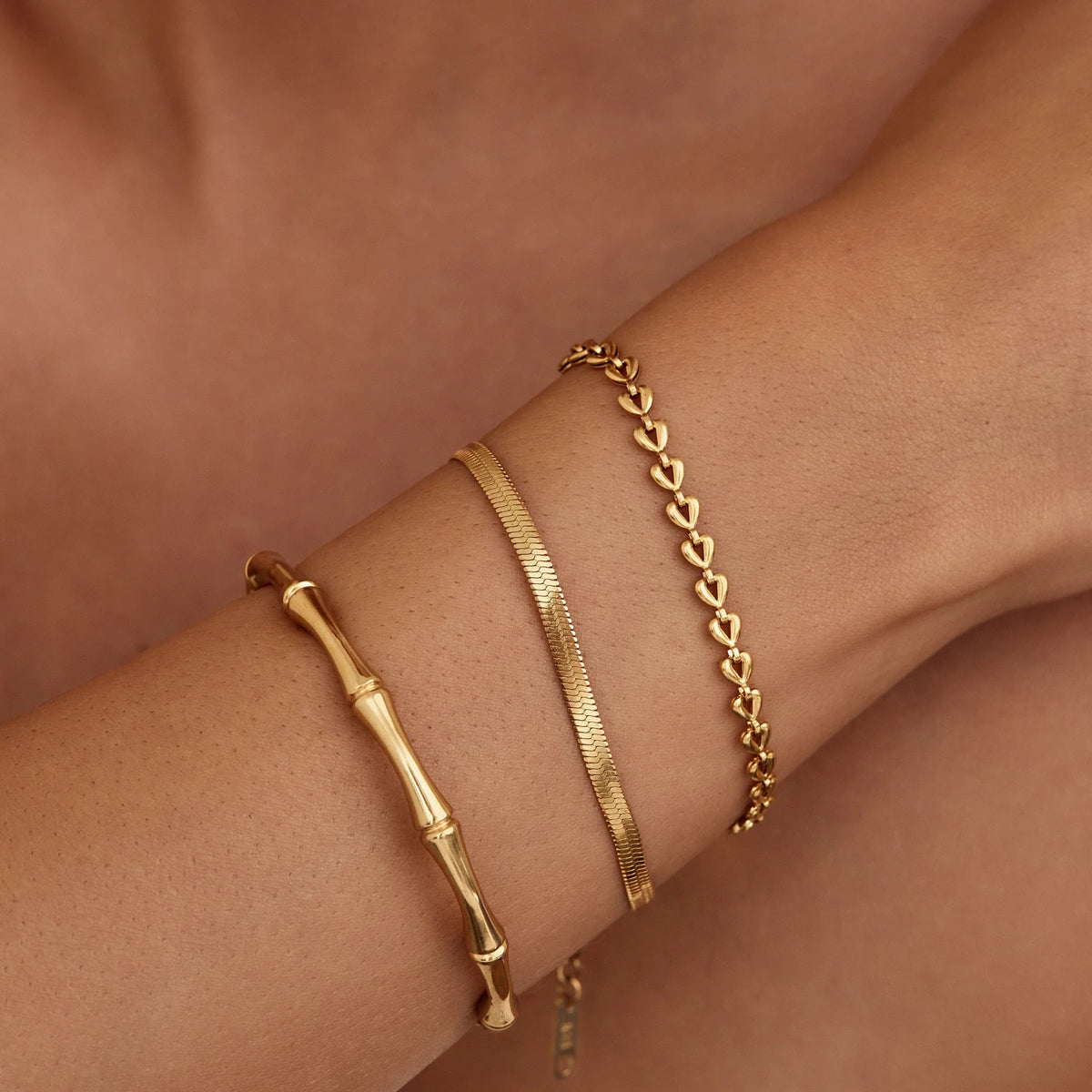 Chain Of Hearts Bracelet