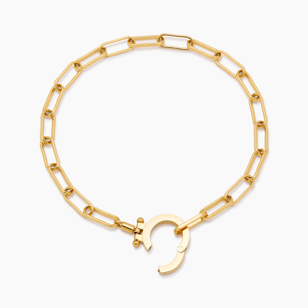 Essential Paperclip Chain Bracelet