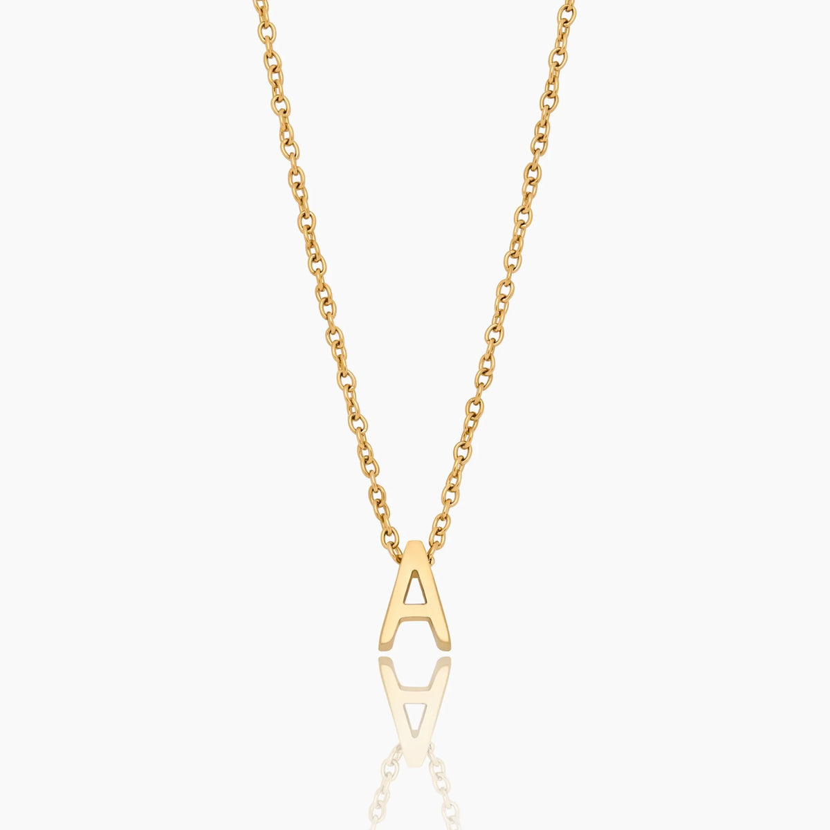 Dainty Initial Charm Necklace