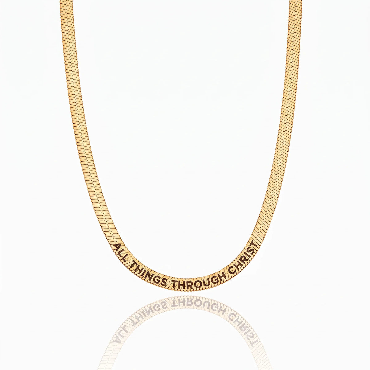 The Devotion Herringbone Necklace