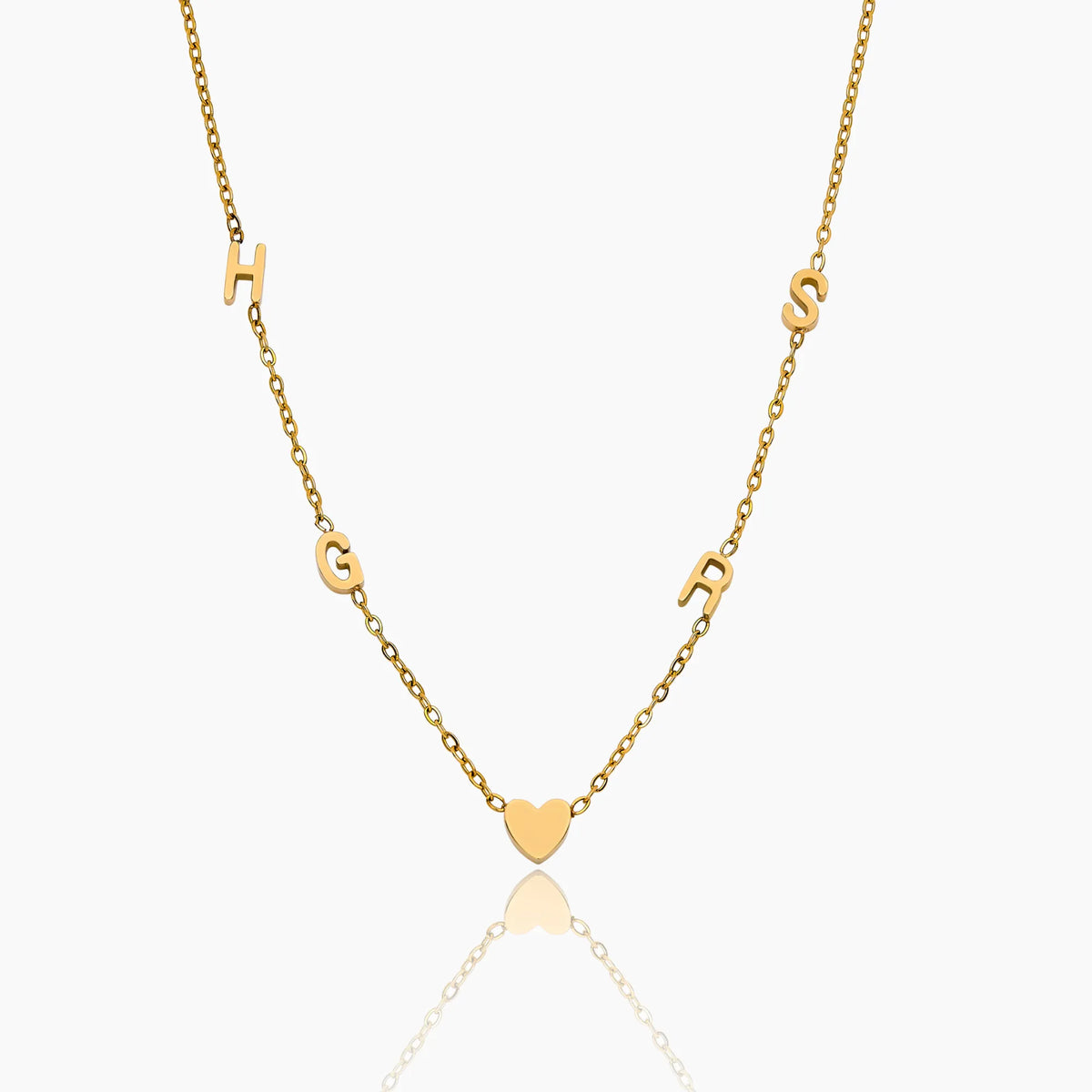Multi Initial Necklace